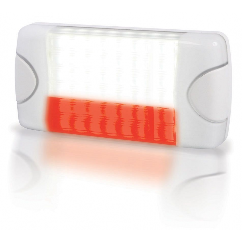 Faretti e Plafoniere a Led LUCE DURALED 50 BIANCA/ROSSA Hella marine (acq.min. unità)