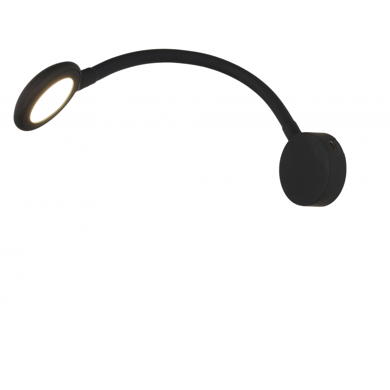 Luci da Lettura LUCE FLESSIBILE VERONA CON USB C (acq.min. unità)