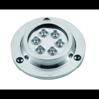 Faretti a Led Subacquei,Sottoplance LUCE SUBACQUEA A LED BLU (6 X3W) AAA (acq.min. unità)