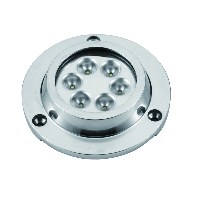 Faretti a Led Subacquei,Sottoplance LUCE SUBACQUEA A LED BLU (6 X3W) AAA (acq.min. unità)