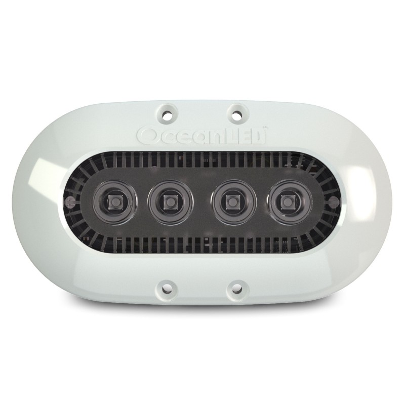 Faretti a Led Subacquei,Sottoplance SERIE X4 LED LUCE BLU NOTTE Ocean Led (acq.min. unità) - immagine 2
