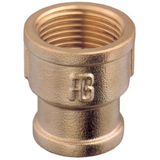 Raccorderia in Ottone MANICOTTO RIDOTTO F-F DA 2' A 1'1/2 Guidi (acq.min. unità)