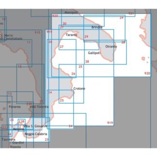 Carte Nautiche e Portolani DA PUNTA ALICE A TORRE CANNE ISTITUTO IDROGRAFICO (acq.min. unità)