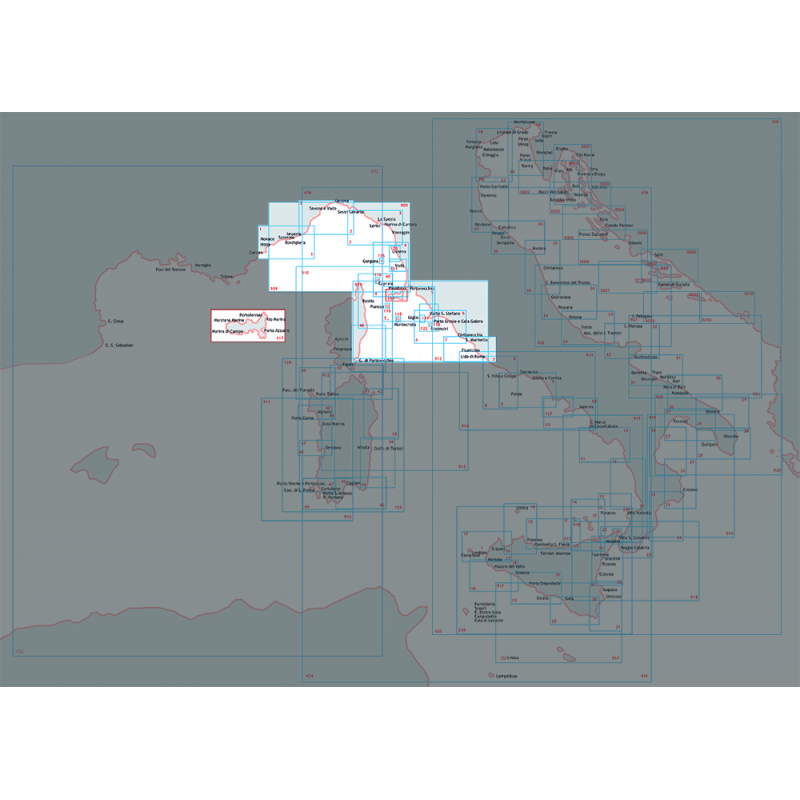 Carte Nautiche e Portolani ISOLA DEL GIGLIO ISTITUTO IDROGRAFICO (acq.min. unità)