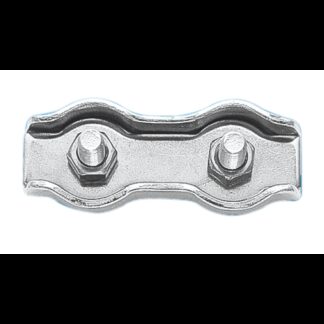 Morsetti - Tenditori MORSETTO DOPPIO INOX 316 Ø MM.8 (acq.min. unità)