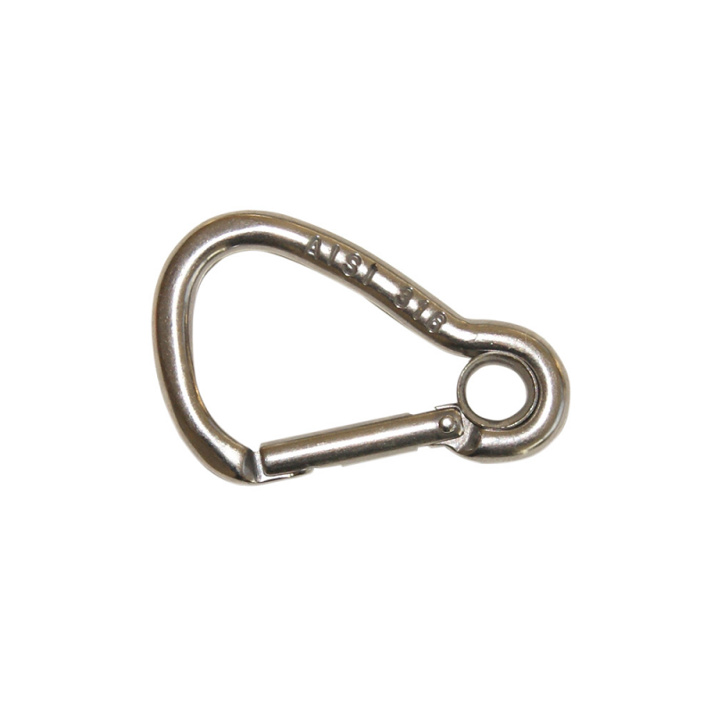 Moschettoni MOSCHET. INOX C/OCCHIO Ø MM.12X120 Kong (acq.min. unità)