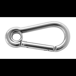 Moschettoni MOSCHET. INOX C/OCCHIO Ø MM.11X120 (acq.min. unità)