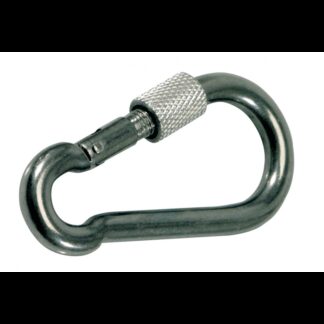 Moschettoni MOSCHETTONE INOX A VITE MM.12X140 (acq.min. unità)