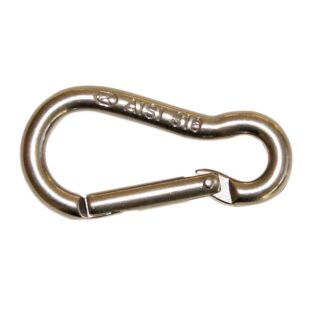 Moschettoni MOSCHETTONE INOX Ø MM.10X100 Kong (acq.min. unità)