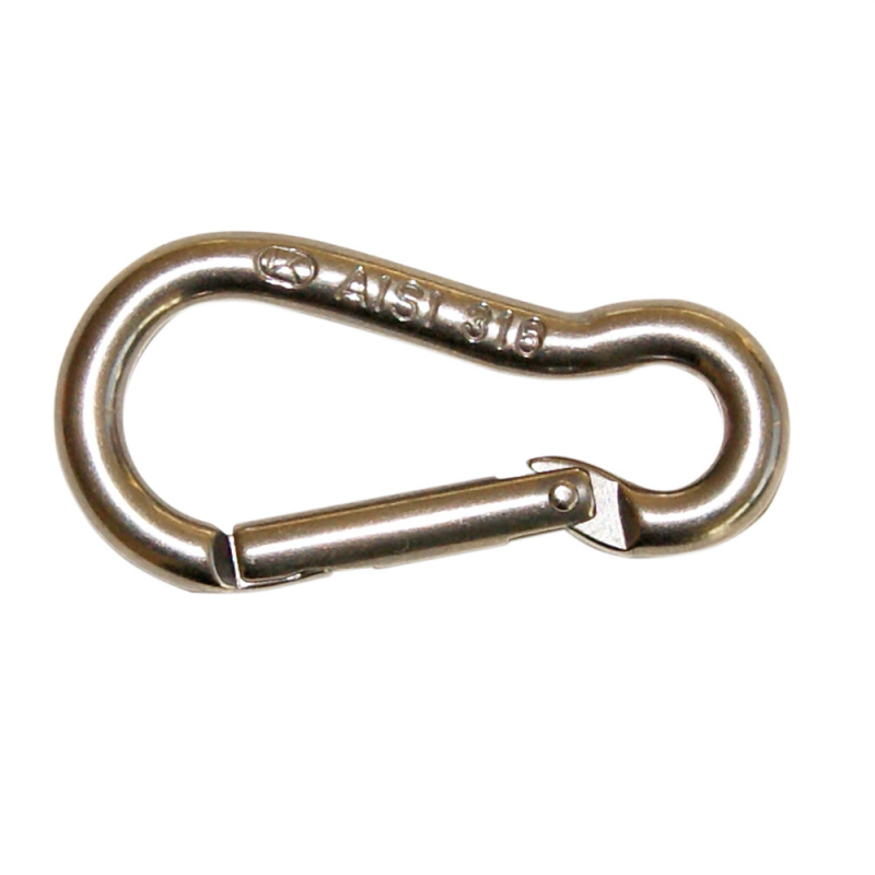 Moschettoni MOSCHETTONE INOX Ø MM.8X80 Kong (acq.min. unità)