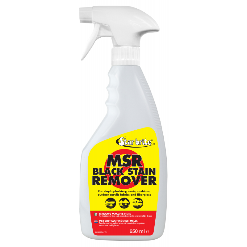 Linea Star Brite MSR BLACK STAIN REMOVER 650ML Star Brite (acq.min. unità)