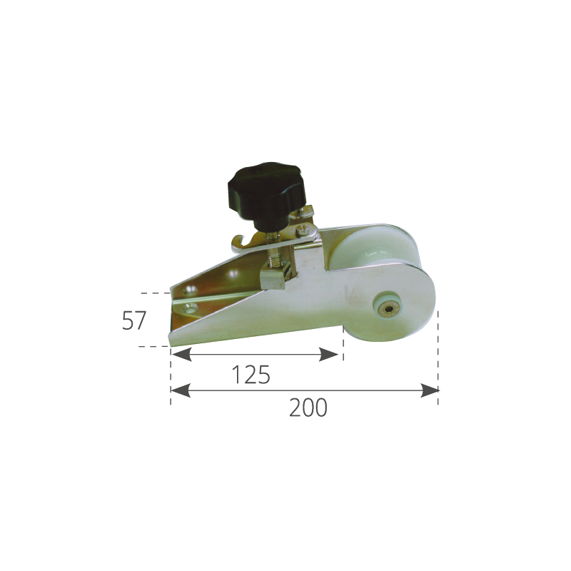 Musoni Inox MUSONE DI PRUA INOX MM.120 OLCESE RICCI (acq.min. unità) - immagine 2