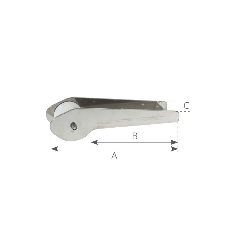 Musoni Inox MUSONE DI PRUA INOX MM.330 (acq.min. unità) - immagine 2