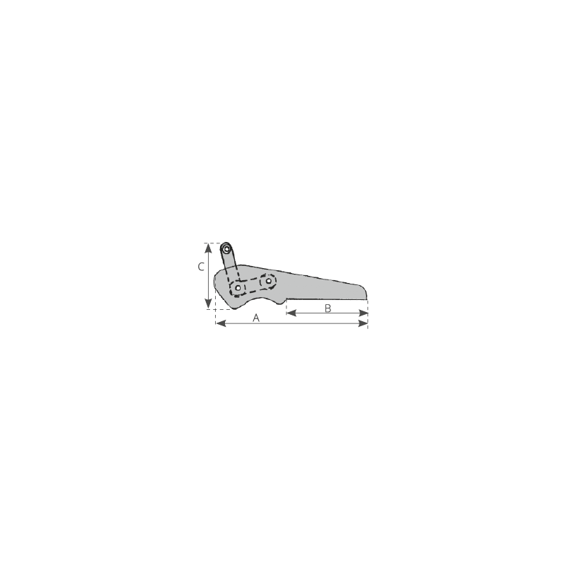 Musoni in Alluminio, Passacatena MUSONE L.L. MM. 425 Safe (acq.min. unità) - immagine 2