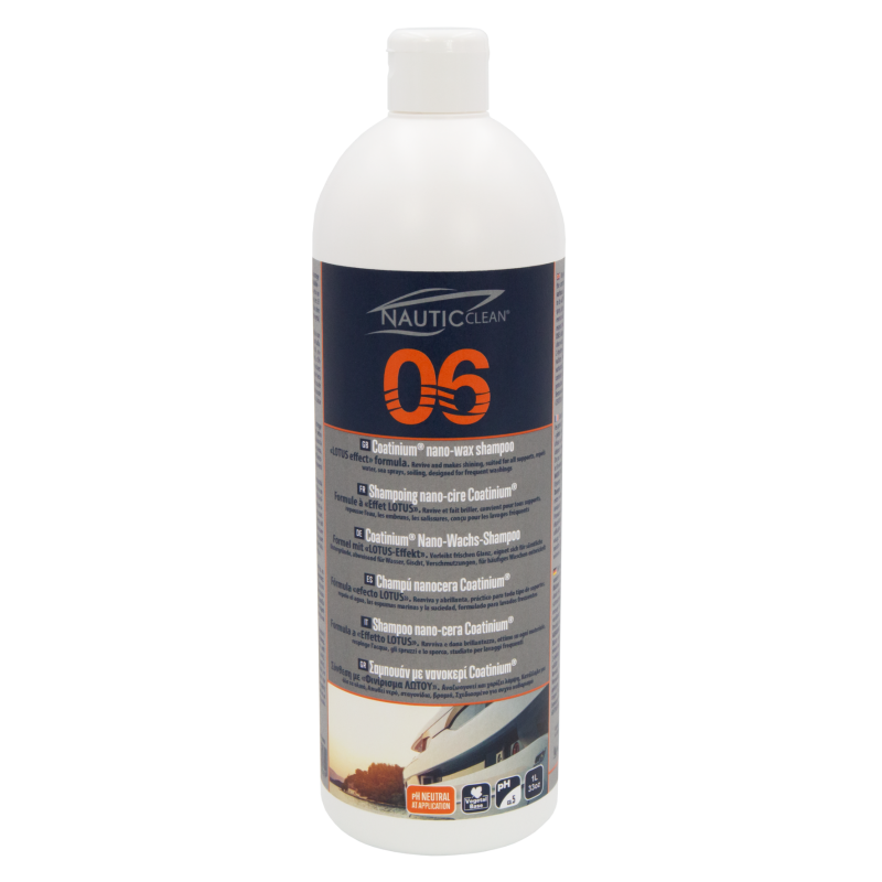 Linea Nautic Clean 06 NANO WAX SHAMPOO LT 1 Nautic Clean (acq.min. unità)