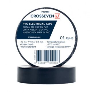 Guaine, Calze Trecciate, Spirali NASTRO ISOLANTE NERO Crosseven (acq.min.5,00 unità)