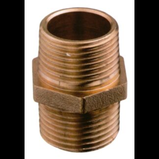 Raccorderia in Bronzo NIPLESS DOPPIO IN BRONZO DA 3' Guidi (acq.min. unità)