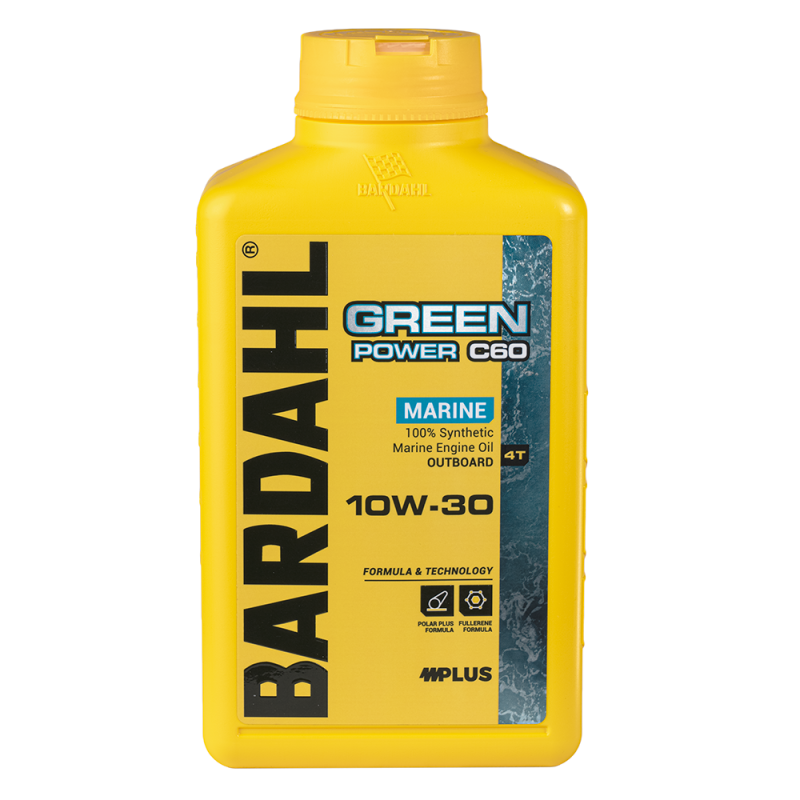 Olio, Grasso e Additivi OLIO GREEN POW FOUR C60 10W-30 LT.1 Bardahl (acq.min. unità)
