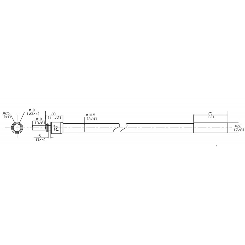 Sistema Sunshade PALO PER SISTEMA SUNSHADE MT.1,535 Marine Town (acq.min. unità) - immagine 2