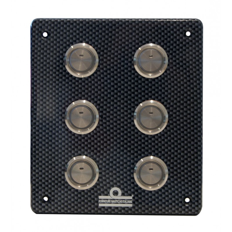 Pannelli di Comando Elettrici PANNELLO ELETTRICO 2 INTERRUTTORI Forniture Nautiche Italiane (acq.min. unità) - immagine 3