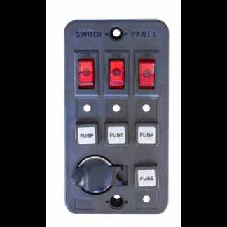 Pannelli di Comando Elettrici PANNELLO ELETTRICO 3 INTERRUTTORI (acq.min. unità)