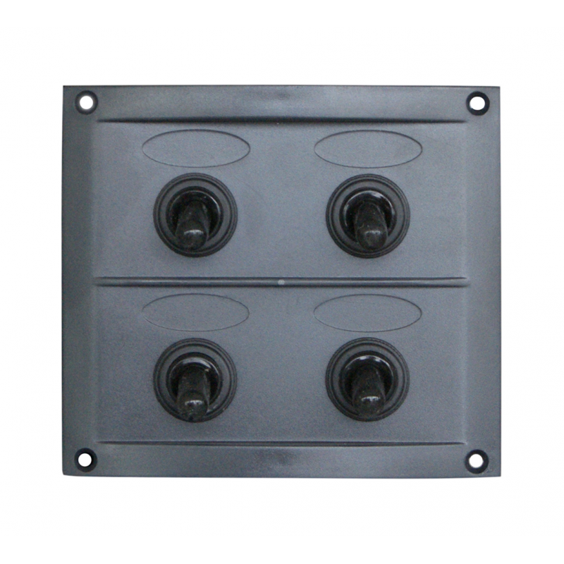 Pannelli di Comando Elettrici PANNELLO ELETTRICO 4 INTERRUTTORI AAA (acq.min. unità)