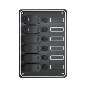 Pannelli di Comando Elettrici PANNELLO ELETTRICO 6 INTERRUTORI AAA (acq.min. unità)
