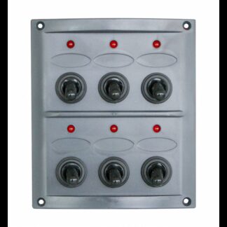 Pannelli di Comando Elettrici PANNELLO ELETTRICO 6 INTERRUTTORI AAA (acq.min. unità)