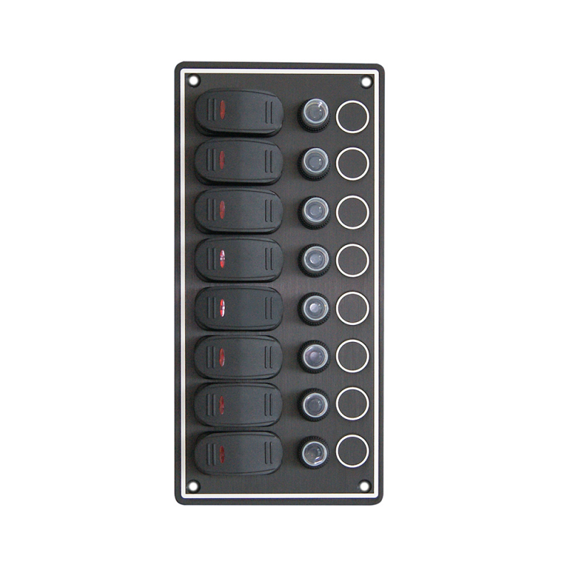 Pannelli di Comando Elettrici PANNELLO ELETTRICO 8 INTERRUTTORI AAA (acq.min. unità)