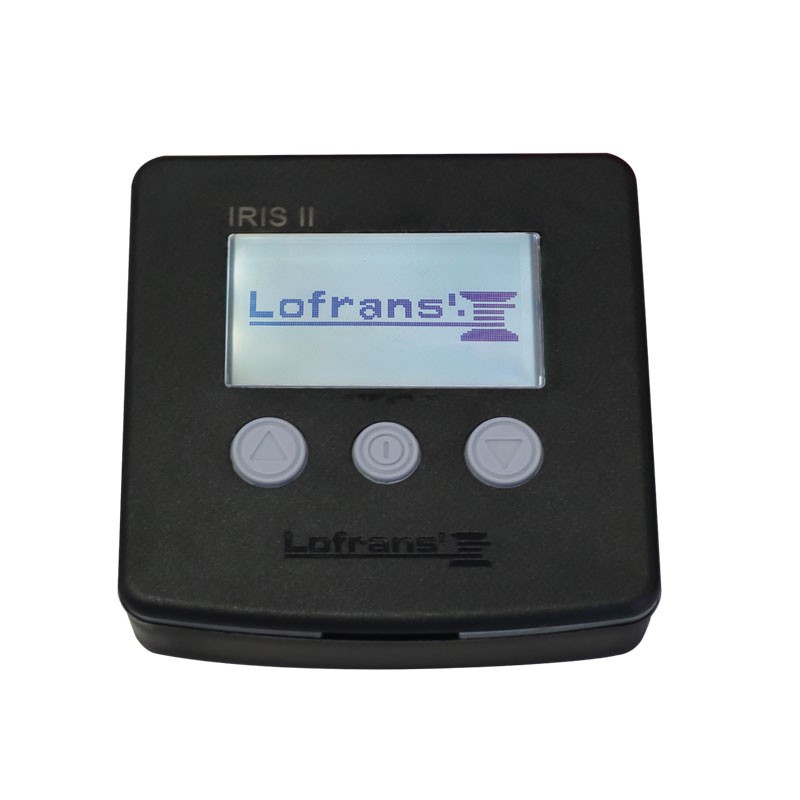 Accessori per Verricelli Lofrans' CONTAMETRI CON DISPLAY IRIS 2 NERO Lofrans (acq.min. unità) - immagine 2