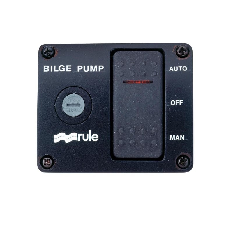 Accessori per Pompe PANNELLO 3 VIE BASCULANTE 24V Rule (acq.min. unità) - immagine 3