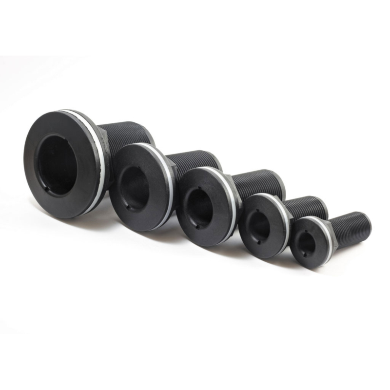 Passascafi PASSASCAFO NERO FILETTATO 1/2" Trudesign (acq.min. unità)