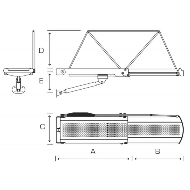 Passerelle Idrauliche PASSERELLA ANTARES 30 12V. MM.3000 (acq.min. unità) - immagine 2