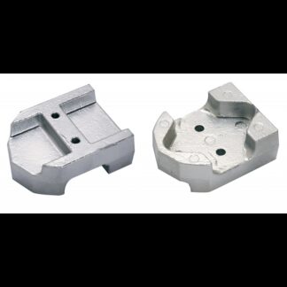 Anodi Mercury - Mercruiser PLACCA PER MOTORI MERCURY ALLUMINIO Tecnoseal (acq.min. unità)