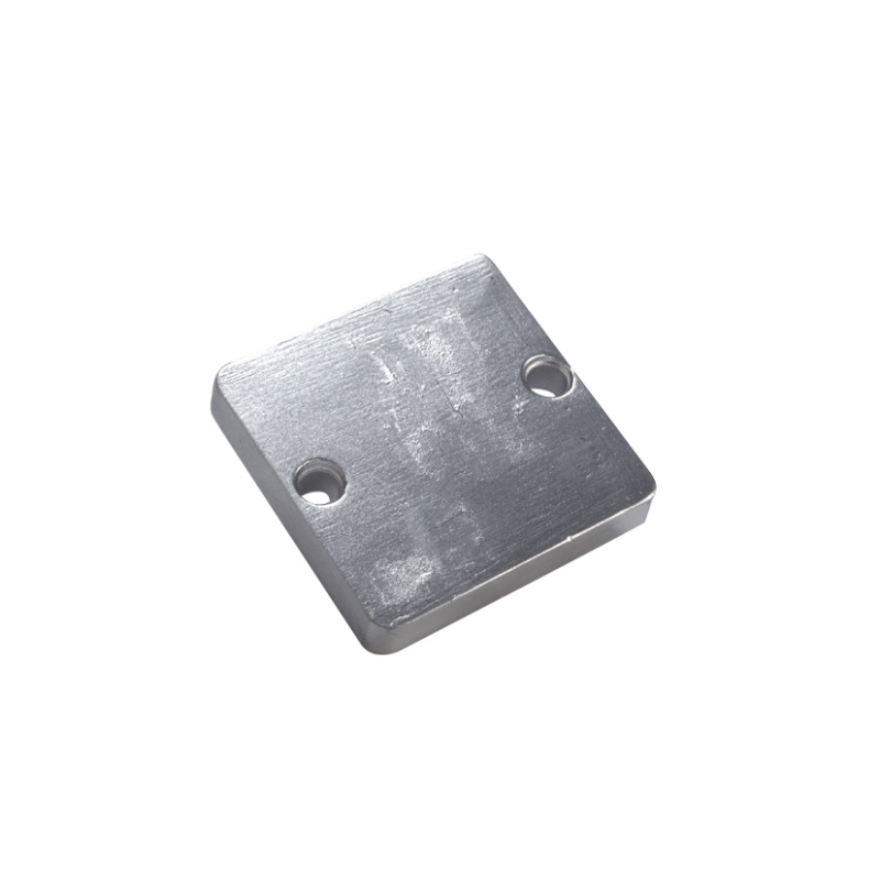 Anodi Mercury - Mercruiser PLACCA MM. 64X64X10 ENRICO POLIPODIO (acq.min. unità)
