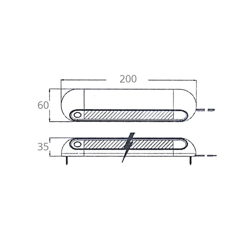 Faretti e Plafoniere a Led PLAFONIERA A 32 LED 10-30V AAA (acq.min. unità) - immagine 3