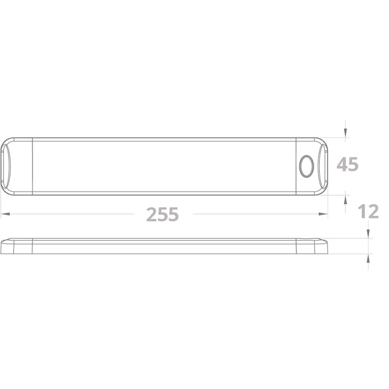 Faretti e Plafoniere a Led PLAFONIERA A LED BIANCHI/BLU 10-30V AAA (acq.min. unità) - immagine 2