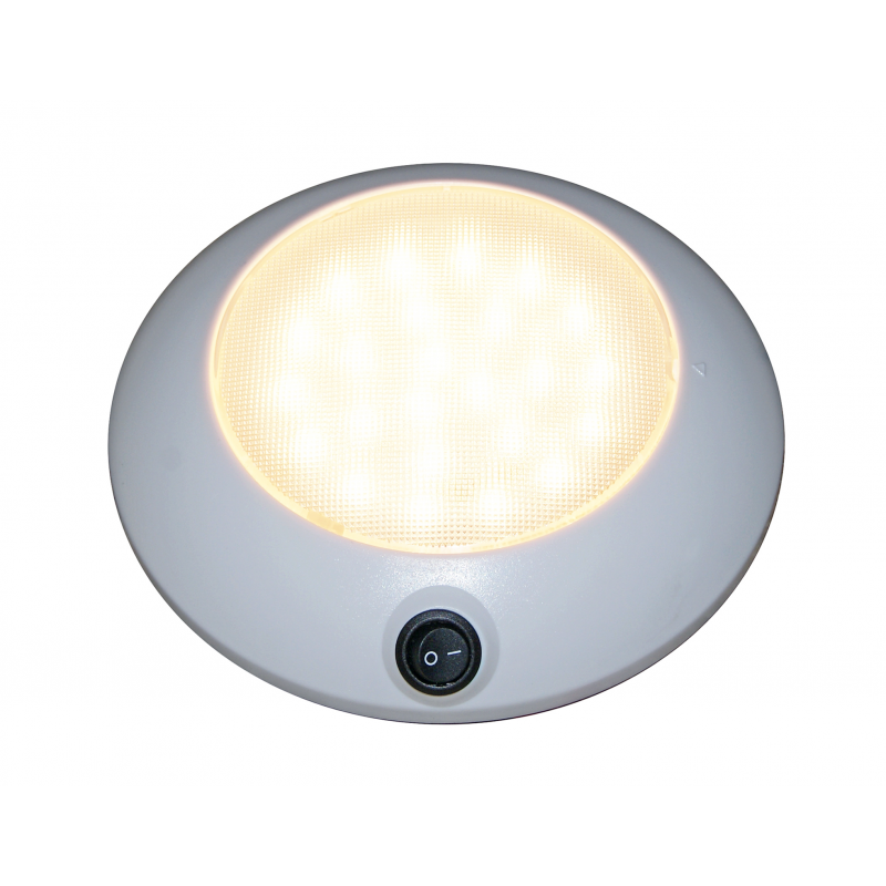 Faretti e Plafoniere a Led PLAFONIERA A 24 LED 12V AAA (acq.min. unità) - immagine 2
