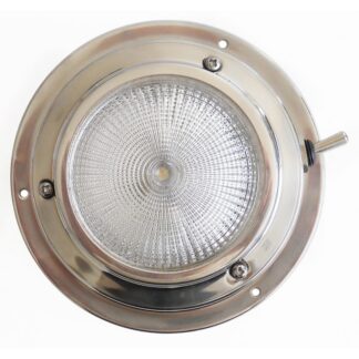 Faretti e Plafoniere Tradizionali PLAFONIERA INOX Ø MM.140 x 40h 12V (acq.min. unità)