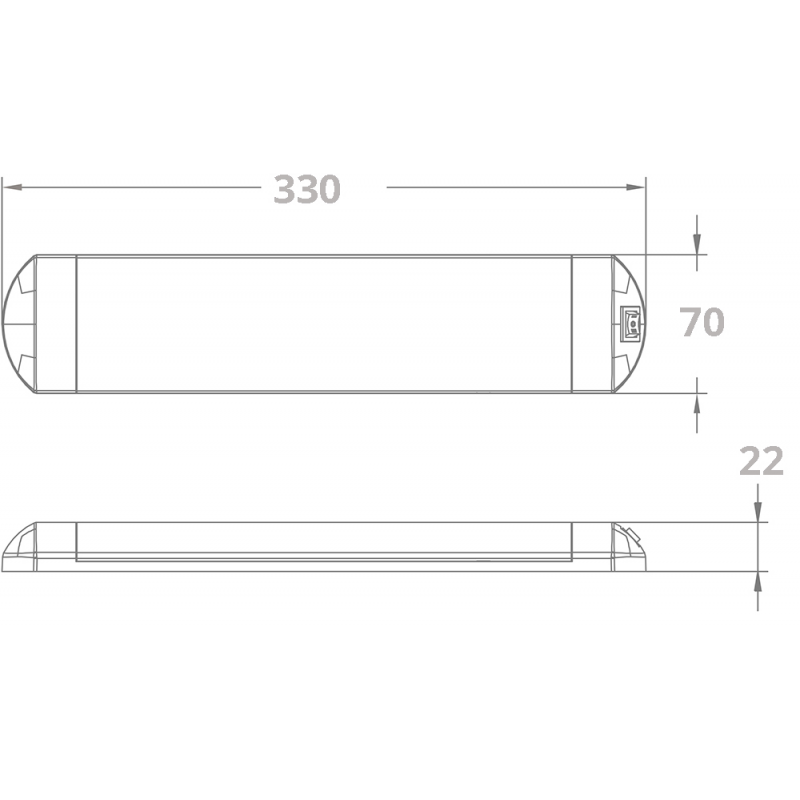 Faretti e Plafoniere a Led PLAFONIERA 32 LED AAA (acq.min. unità) - immagine 2