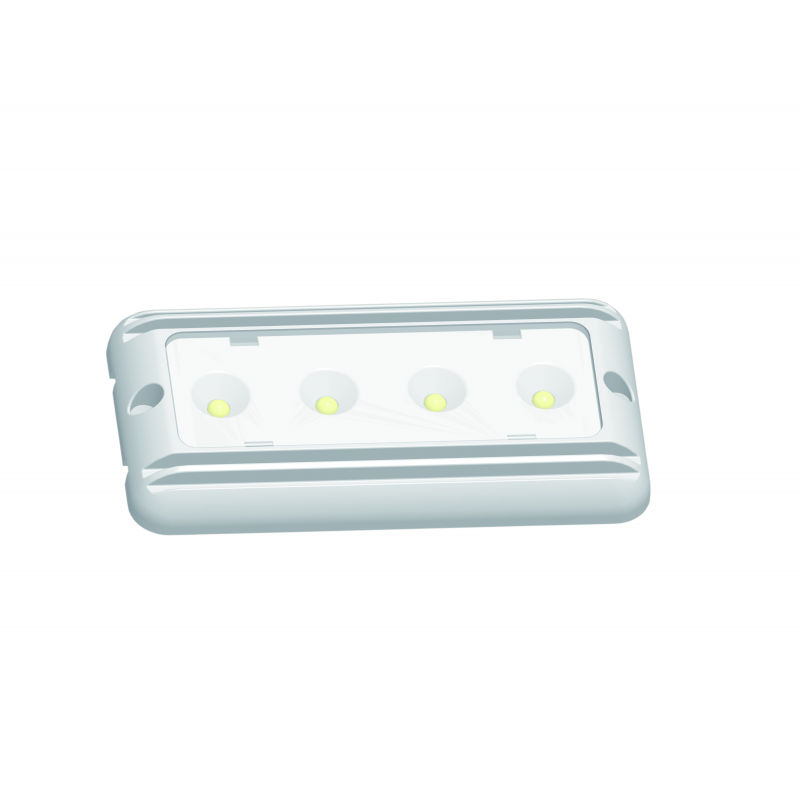 Faretti e Plafoniere a Led PLAFONIERA IN ALLUMINIO A 4 LED AAA (acq.min. unità)