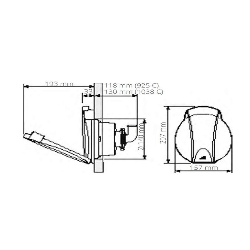 Pompe Manuali POMPA 925C SENZA BY-PASS Plastimo (acq.min. unità) - immagine 2