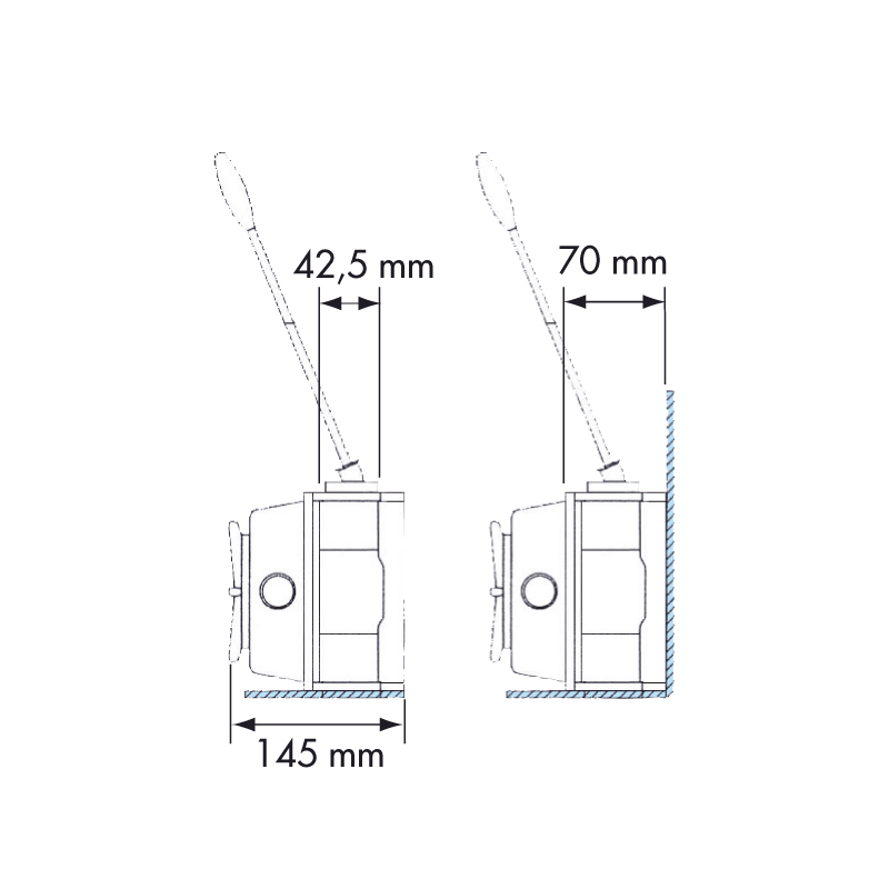 Pompe Manuali POMPA A MANO SEMPLICE EFFETTO Plastimo (acq.min. unità) - immagine 2