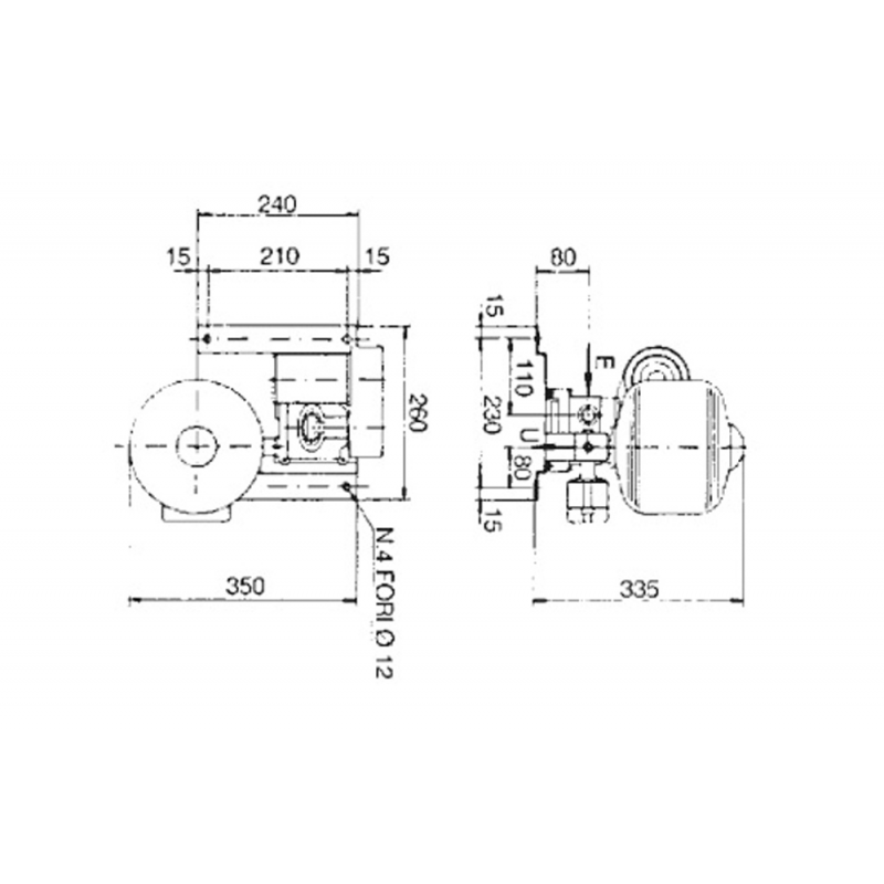 Pompe, Autoclavi Ancor POMPA AUTOCLAVE JET 12 V. Ancor (acq.min. unità) - immagine 2