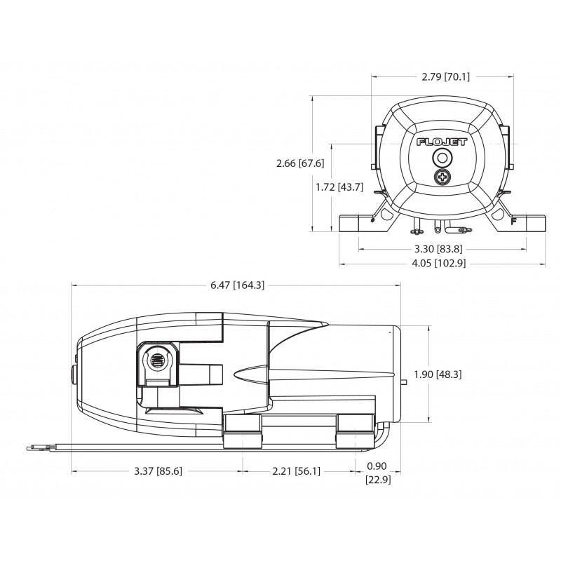 Pompe, Autoclavi Jabsco, Flojet AUTOCLAVE LF PLUS 24V Flojet (acq.min. unità) - immagine 2