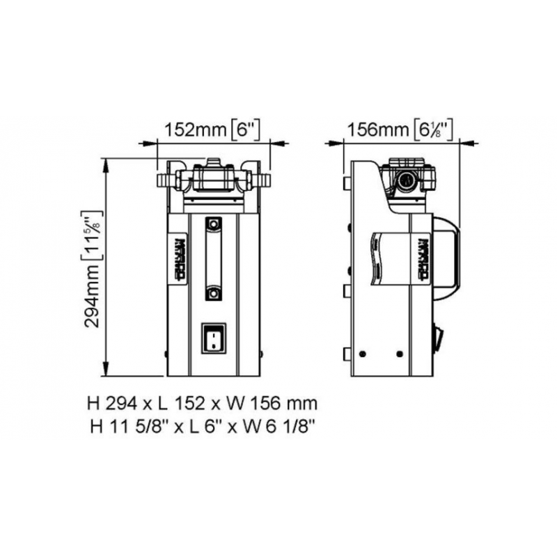 Pompe Marco POMPA INGRANAGGI UP12-LOCK 24V Marco (acq.min. unità) - immagine 2