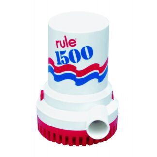 Pompe Rule POMPA SOMM. 1500GPH 12V 02 Rule (acq.min. unità)