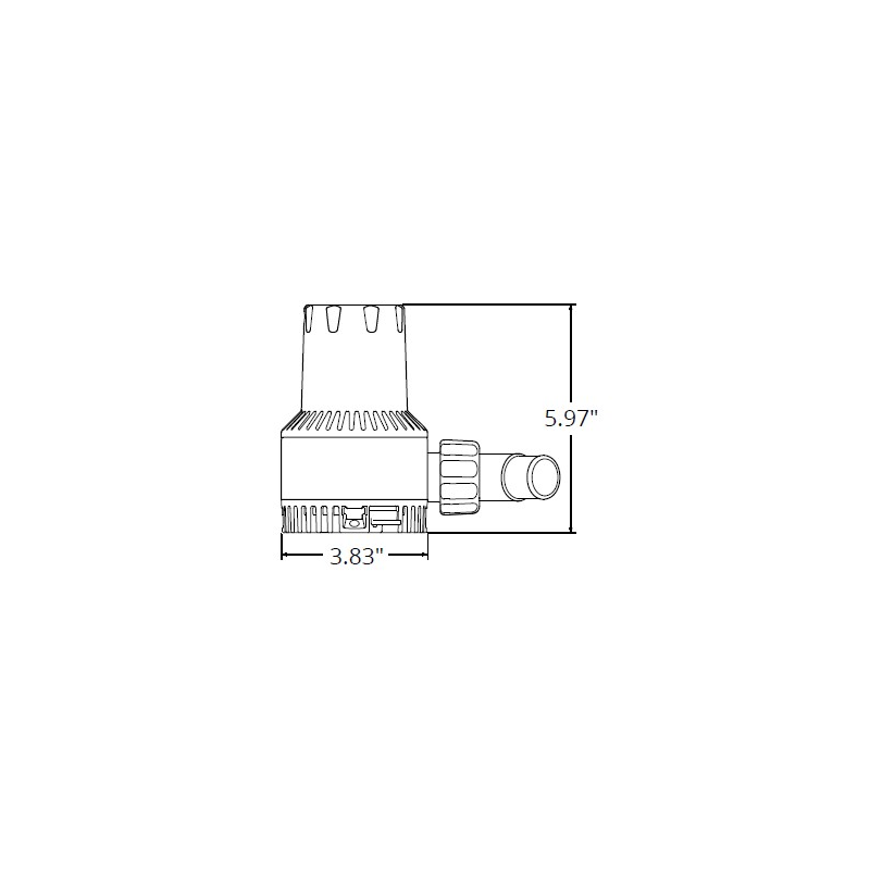 Pompe Attwood POMPA HEAVY DUTY HD 2000 24V Attwood (acq.min. unità) - immagine 2