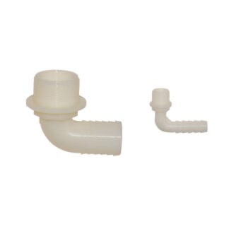 Serbatoi Acque Chiare PORTAGOMMA 1'1/4 PVC CURVO (acq.min. unità)