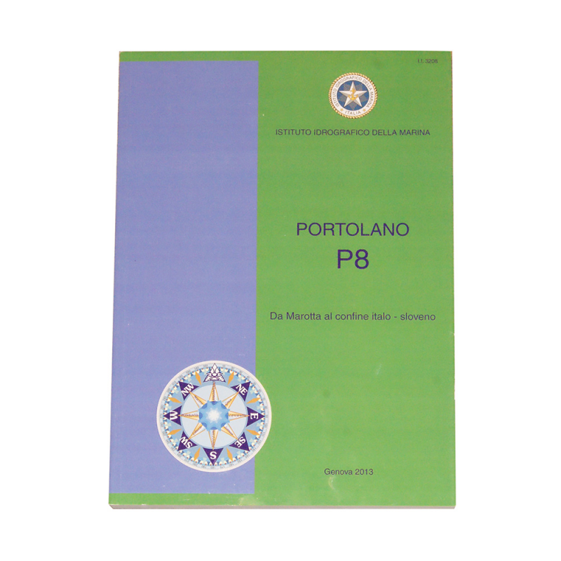 Carte Nautiche e Portolani PORTOLANO P8 ISTITUTO IDROGRAFICO (acq.min. unità)